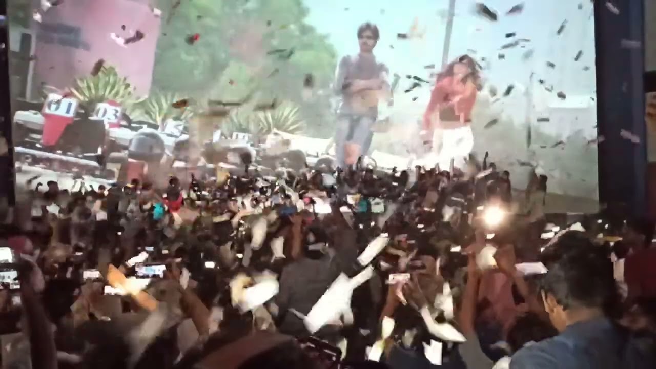 Jalsa Movie celebration at Sandhya Theatre 