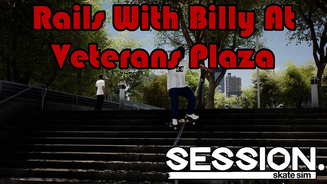 Rails With Billy At Veterans Plaza - YouTube