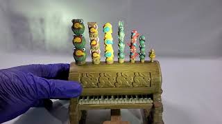 Snow White & The 7 Dwarfs Toy Organ Piano Accordion Seat, Grumpy's Organ piano, testing screenshot 5
