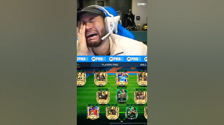 When Neymar meeting my squad 😂 (Edited) #fifamobile #neymar #fifa23