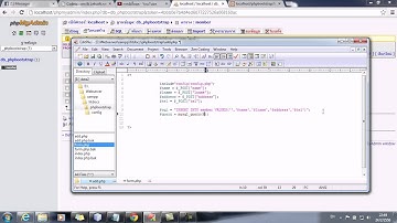 5.บันทึกข้อมูลลงตารางด้วย คำสั่ง Insert Into