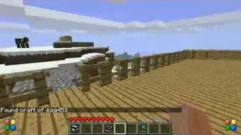 Minecraft - Zeppelin demo