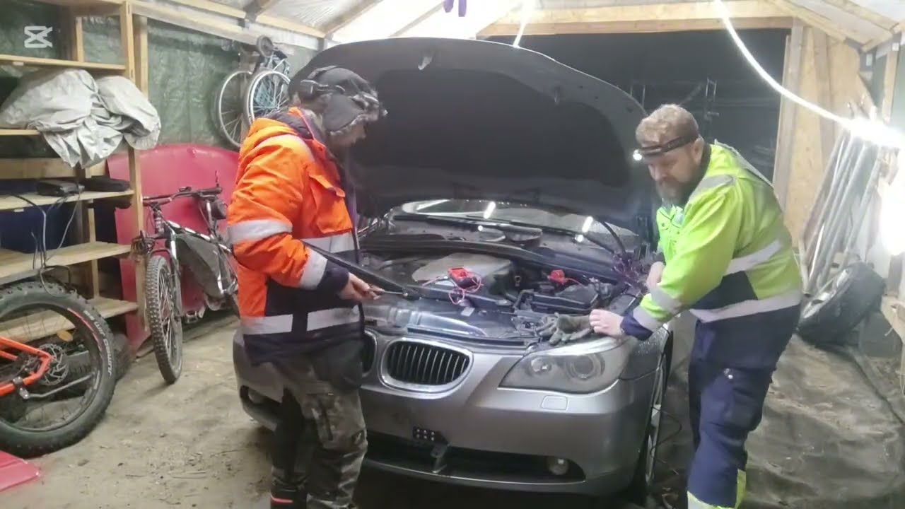 @makke_pappa Turautetaan BMW Matti57 keulalle lisävaloa HuoltoUkon kanssa