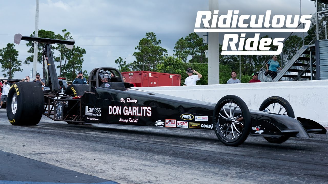 87YearOld Attempts 186mph Electric Dragster Record RIDICULOUS RIDES