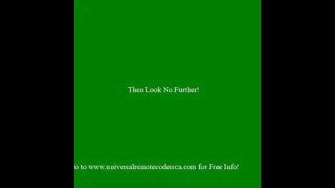 Universal Remote Codes Rca - Software