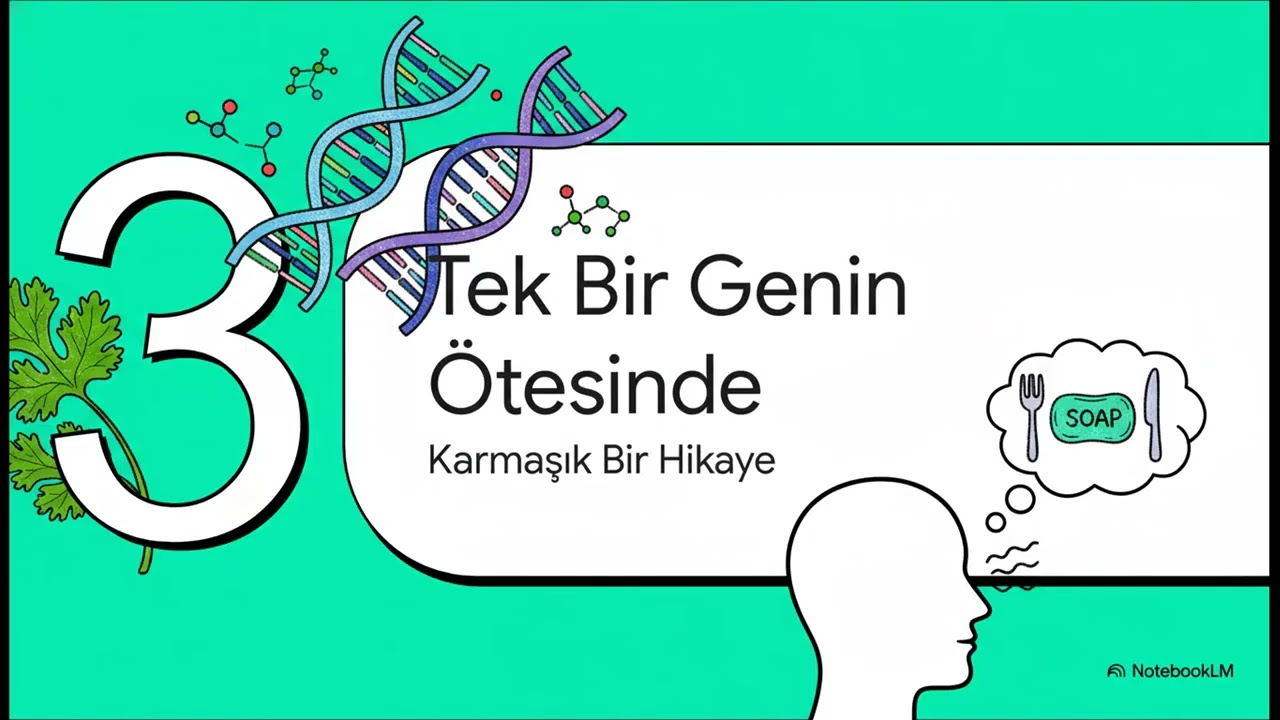 Kişniş Tad Genetiği Koku Reseptörü OR6A2 ve Sabun Algısı