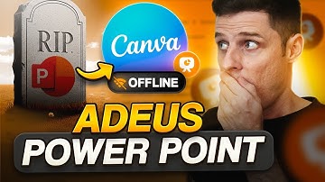 ADEUS POWER POINT. Apresentações OFFLINE no Canva! ATUALIZAÇÃO INCRÍVEL!