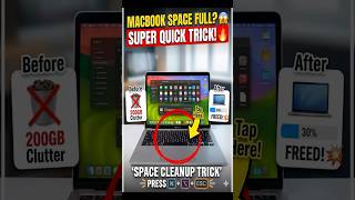 Clear MacBook M5 Memory Fast! 🚀 #shortsvideo #editingtutorials #creatorjourney #ytshorts