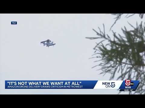 'It's not what we want': Residents react to Amazon drone delivery plan in Westborough