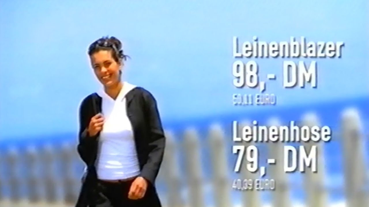 Leinenblazer & Leinenhose | C&A Werbung 1999