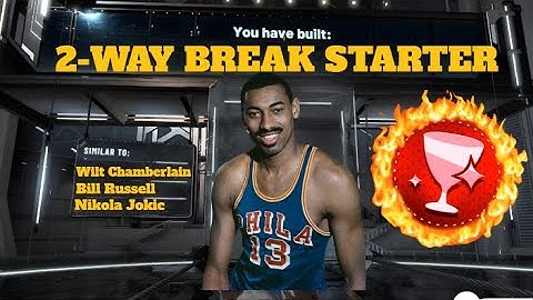 *NEW* 2-WAY BREAK STARTER BUILD IN NBA 2K23! SUPER RARE OVERPOWERED DEMIGOD BUILD IN NBA 2K23!