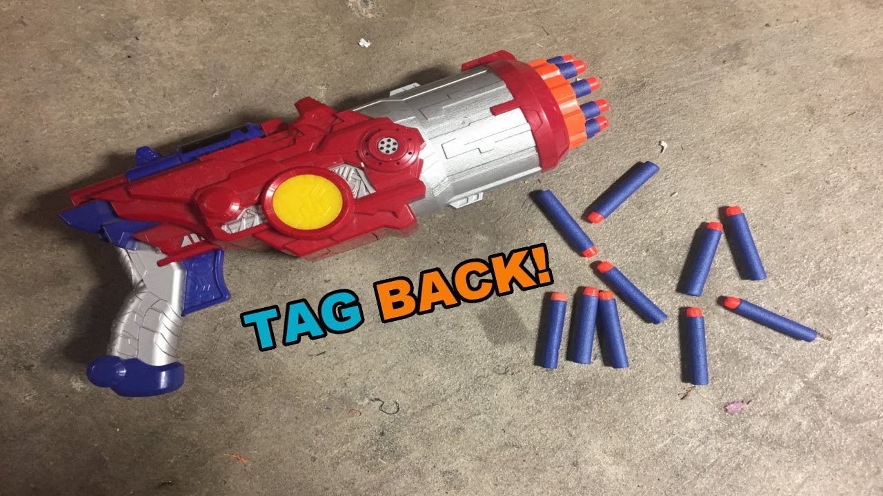 TAG BACK! - Hasbro Robo Power Optimus Prime Cyber Blaster | Walcom
