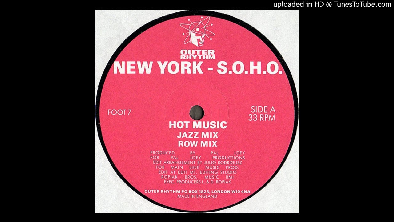 New YorK SOHO - Hot Music (Row Mix)