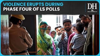 Violence in West Bengal, Andhra Pradesh during 4th phase of Lok Sabha polls