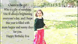 HAPPY BIRTHDAY | HAPPY 4HT BIRTHDAY PRINCESS EVA