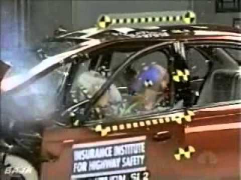 58. IIHS Crash Test 1997, 1998, 1999 Saturn SL2