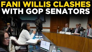 Fani Willis News LIVE: Heated Senate Clash As Fani Willis Defends Trump Election Prosecution Profile