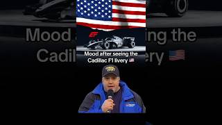 Cadillac F1 livery has me feeling some type of way 🇺🇸 #formula1 #formulaone #f1 #cadillac