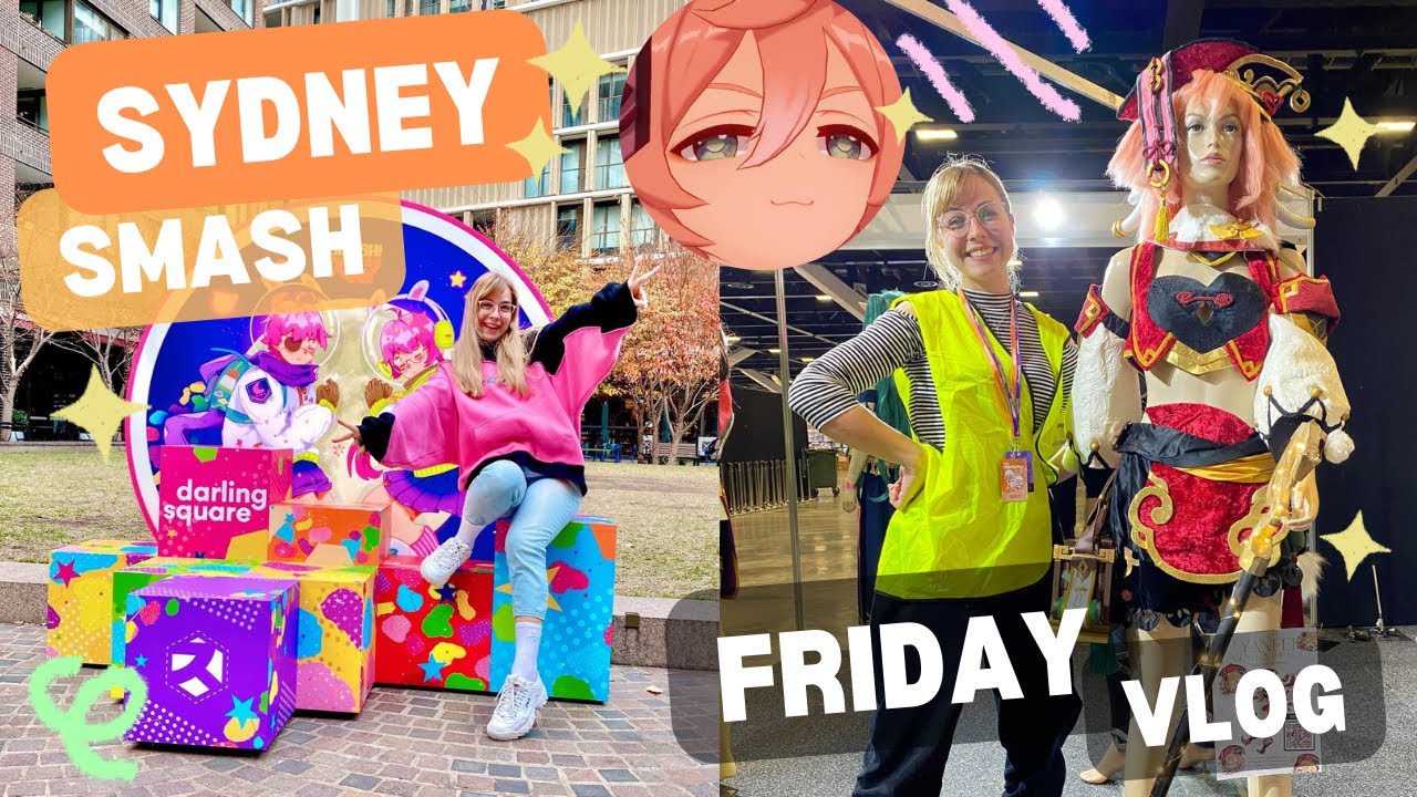 Setting Up my Yanfei Cosplay & Exploring Sydney~! SmashCon Vlog 1