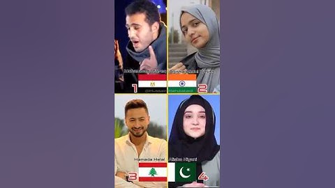 Who sang it better? || Muhammad Nabina #shorts #naat #nasheed #muhammadnabina #hasbirabbi #ytshorts