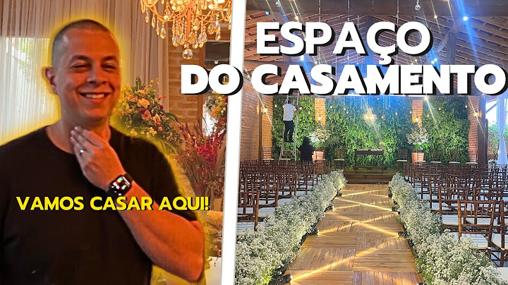 Visitando o ESPAÇO DO NOSSO CASAMENTO| Vendo DECORAÇÃO DO CASAMENTO| Espaço Coimbra