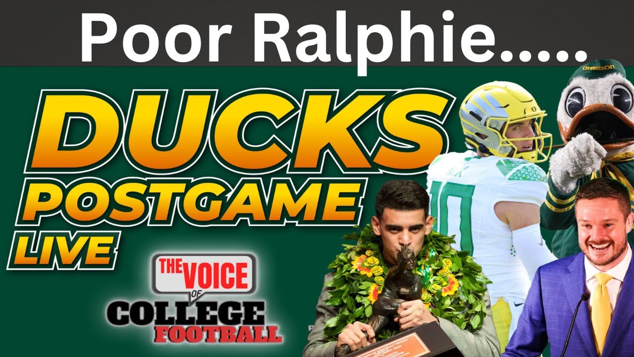 Postgame Oregon - Colorado Postgame LIVE - YouTube
