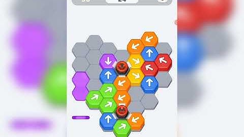 Hexa Shift - Logic Puzzle Level 90 walkthrough | Hexa Shift Level 90 Solution Gamerstein