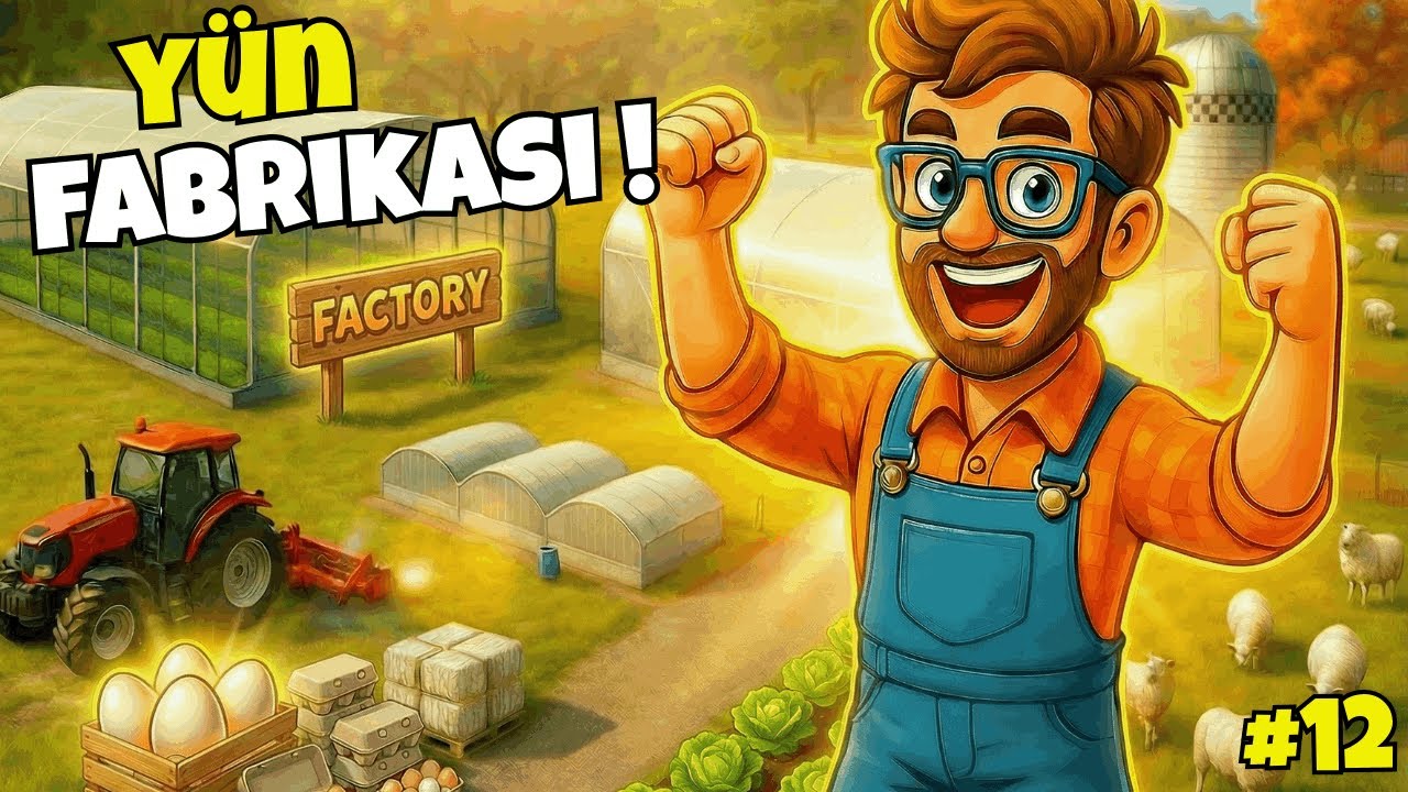 💸 ÜRETİM HATTI BAŞLADI! SERADAN YÜN FABRİKASINA! – FS25 #12