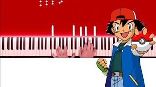 Pokemon Main Theme (Intermediate Piano Cover)