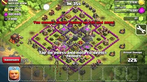 Clash of Clans Hack trop attack friends