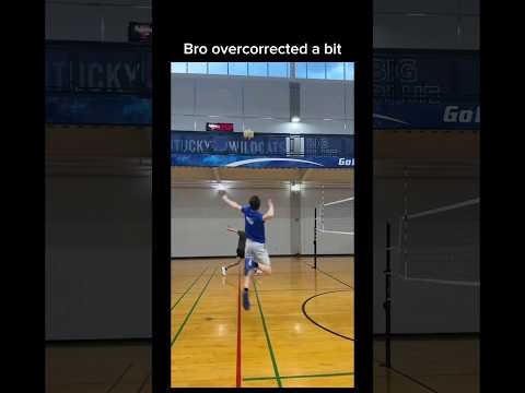 Bro overcorrected that set a bit