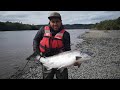 Pesca Salmón Chinook 17kg Río Tolten 2019 || Primer King del Team Spin Fishing Aventura.