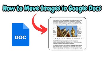 How to Move Images in Google Docs | Insert and Position Images For Google Docs