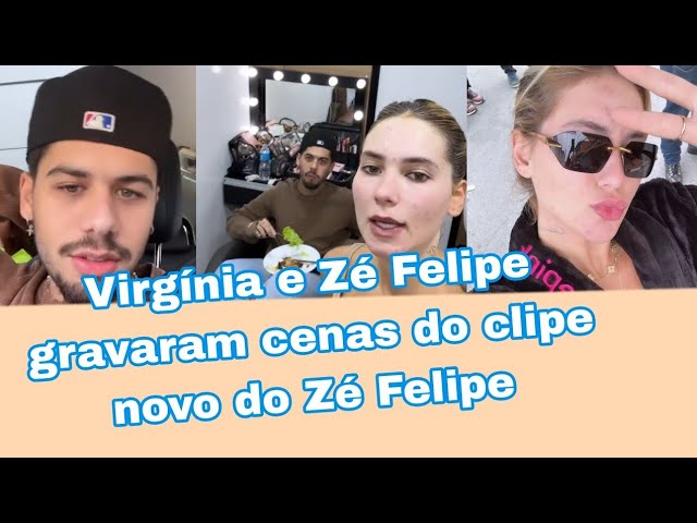 Virginia foi para Bahia para gravar o novo clipe do Zé Felipe!! 😱😱 #