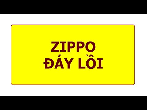 Video Nhận dạng mộc đáy zippo thường, mộc đáy lồi, mộc đáy... - youtube