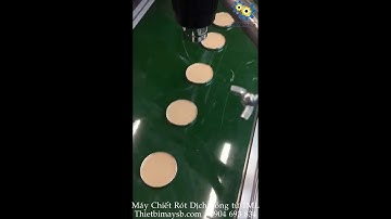 Máy chiết rót định lượng mĩ phẩm, chiết phấn nước từ 1ml | Thietbimaysb.com | 0904 693 834