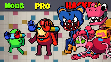 🤢 NOOB 😎 PRO 😈 HACKER | PlayTime.io: All Jumpscare #6 | iOS - Android APK