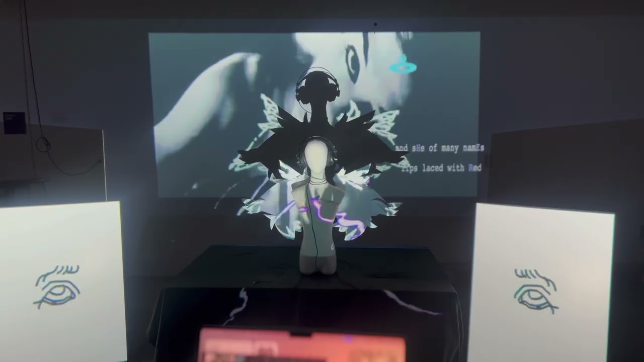 Angel on Psychedelics - an installation by Desiree Thomas