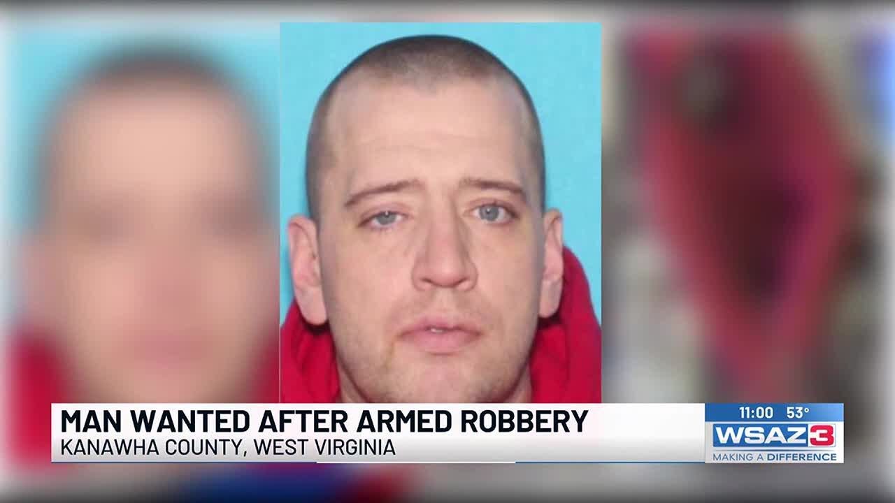 Man wanted after armed robbery in Kanawha County - YouTube