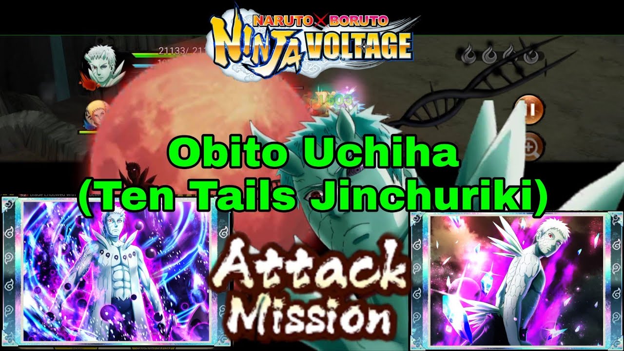 Juubito (Jinchuriki Juubi) Attack Mission | Naruto x Boruto Ninja Voltaje