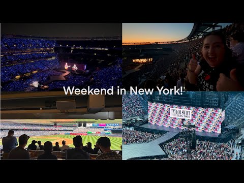 TAYLOR SWIFT ERAS TOUR @METLIFE N1│Yankees game and NYC vlog!