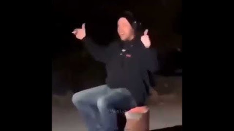 fireworks underneath barrel guy sitting on top wheres the rest theres the rest