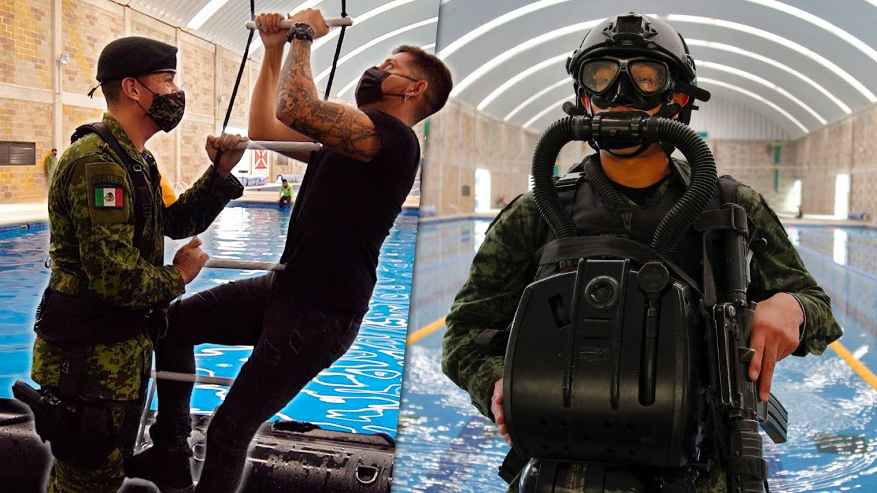 Así es el entrenamiento bajo el agua de las Fuerzas Especiales 🦇🇲🇽