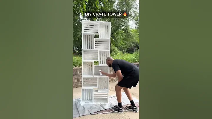 DIY Crate Tower 🔥 #MotivatedByMylan