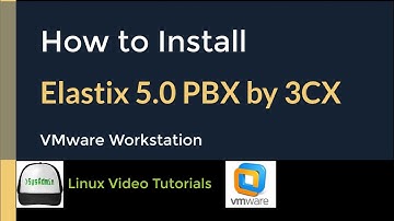 How to Install Elastix 5.0 PBX by 3CX + VMware Tools + Quick Look on VMware Workstation