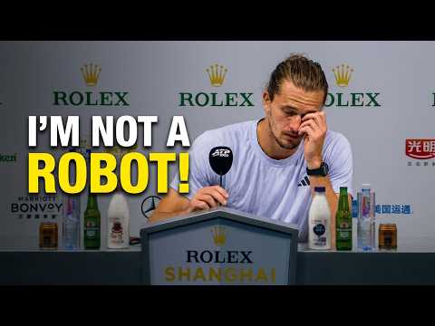 "I'm Not A ROBOT"! Zverev Reminds Tennis Fans He Is Only Human After Shock Shanghai Defeat