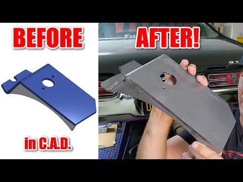 FREE 3D Scan and Solid Modeling - SendCutSend - New A-Body Coilover Mounts - Mini Tub Part 7