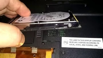 How-to Replace/Upgrade Laptop Hard Drive || Gateway MT6460 Laptop || Nervous Nick