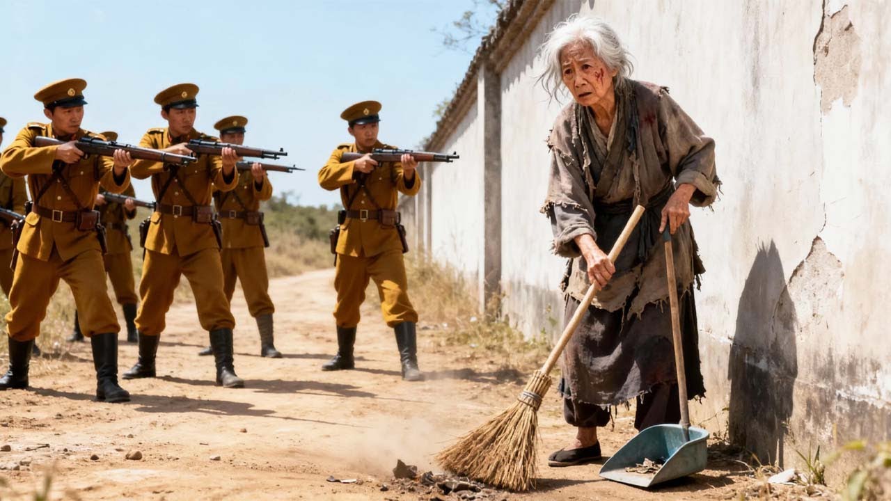 這個掃地老太其實是專業頂級殺手，瞬間秒殺100名敵軍高手   ⚔️  抗日  MMA | Kung Fu