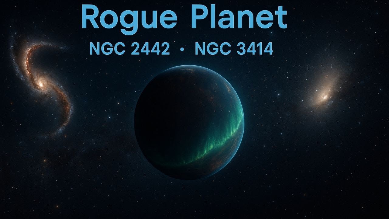 Gravity’s Wild Orbits: From a Homeless World to Warped Galaxies — Rogue Planet Mechanics, NGC